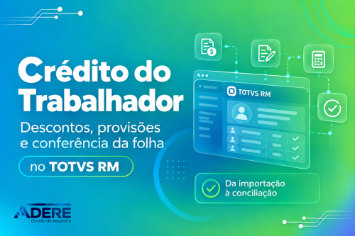 crédito do trabalhador no totvs rm