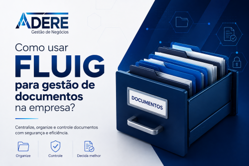 Gestão de documentos Fluig